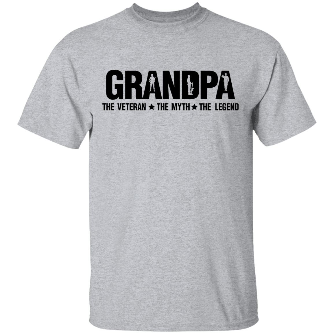 The Veteran The Myth The Legend Grandpa Apparel