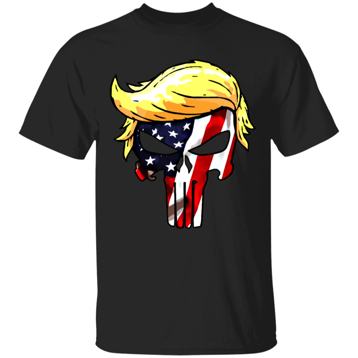 Trump Punisher American Flag