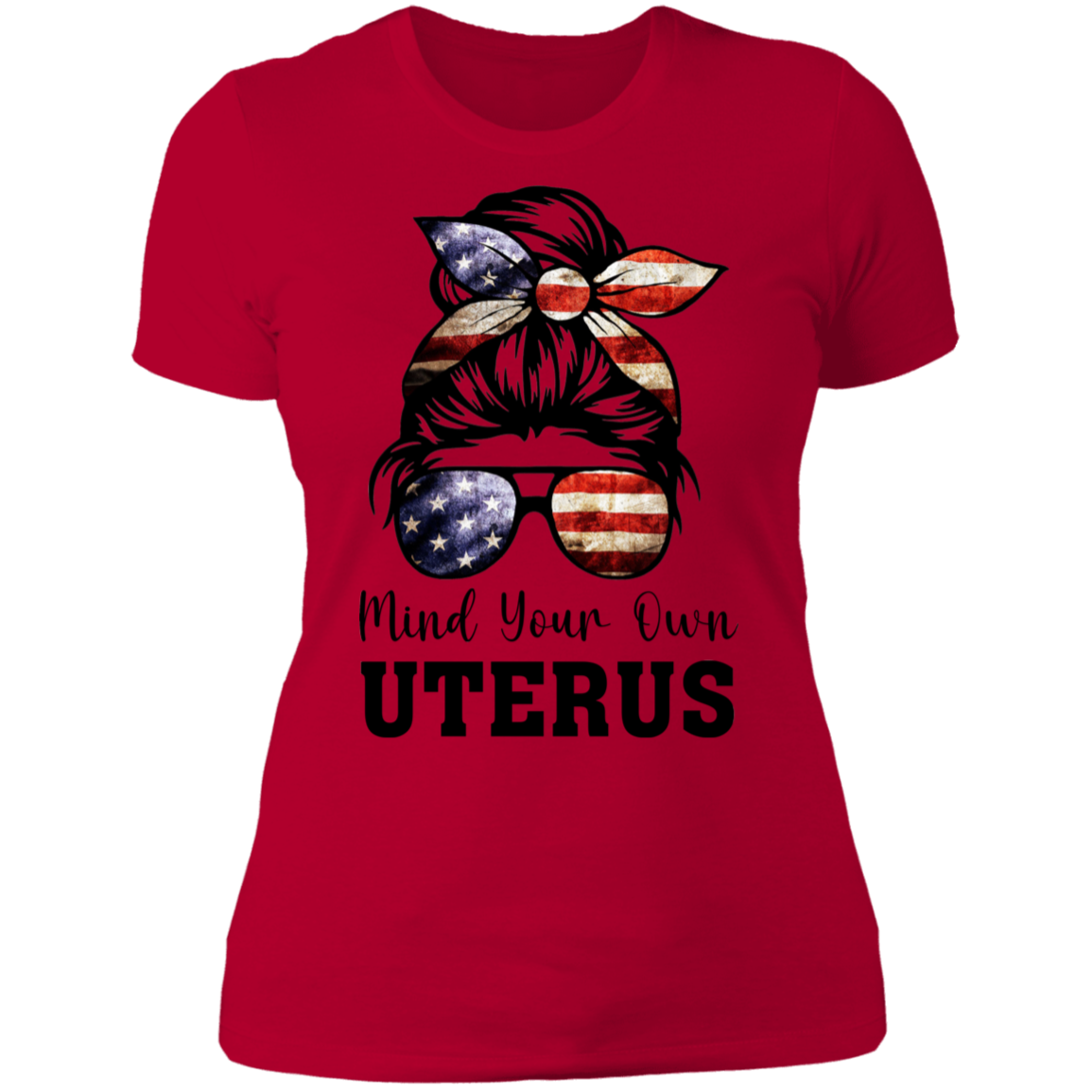 Mind Your Own Uterus Boyfriend T-Shirt