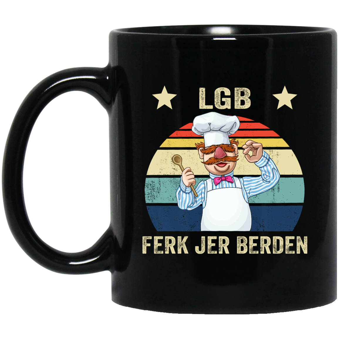 LGB - Ferk Jer Berden 11 oz. Black Mug