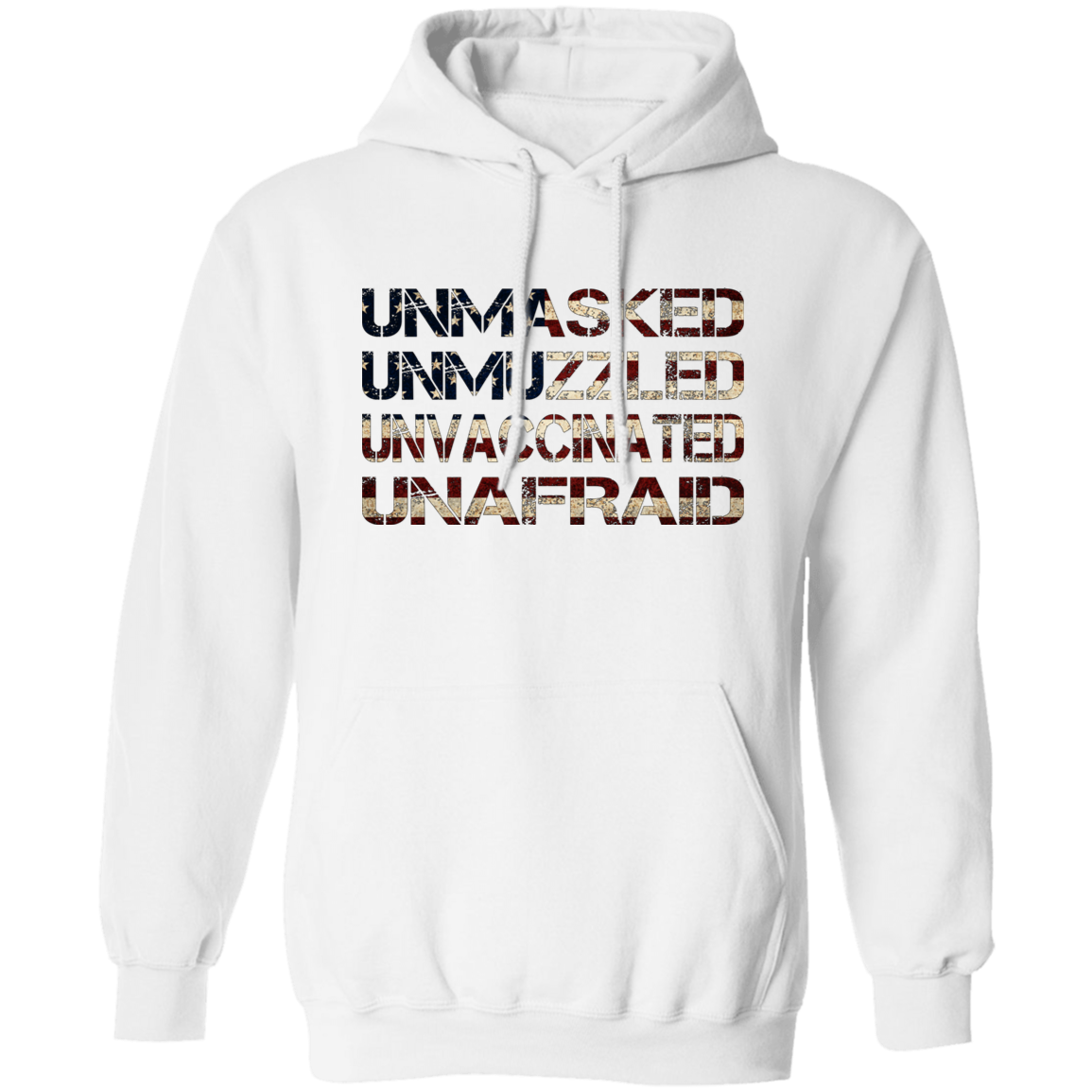 Unmasked, Unmuzzled, Unvaccinated, Unafraid Apparel