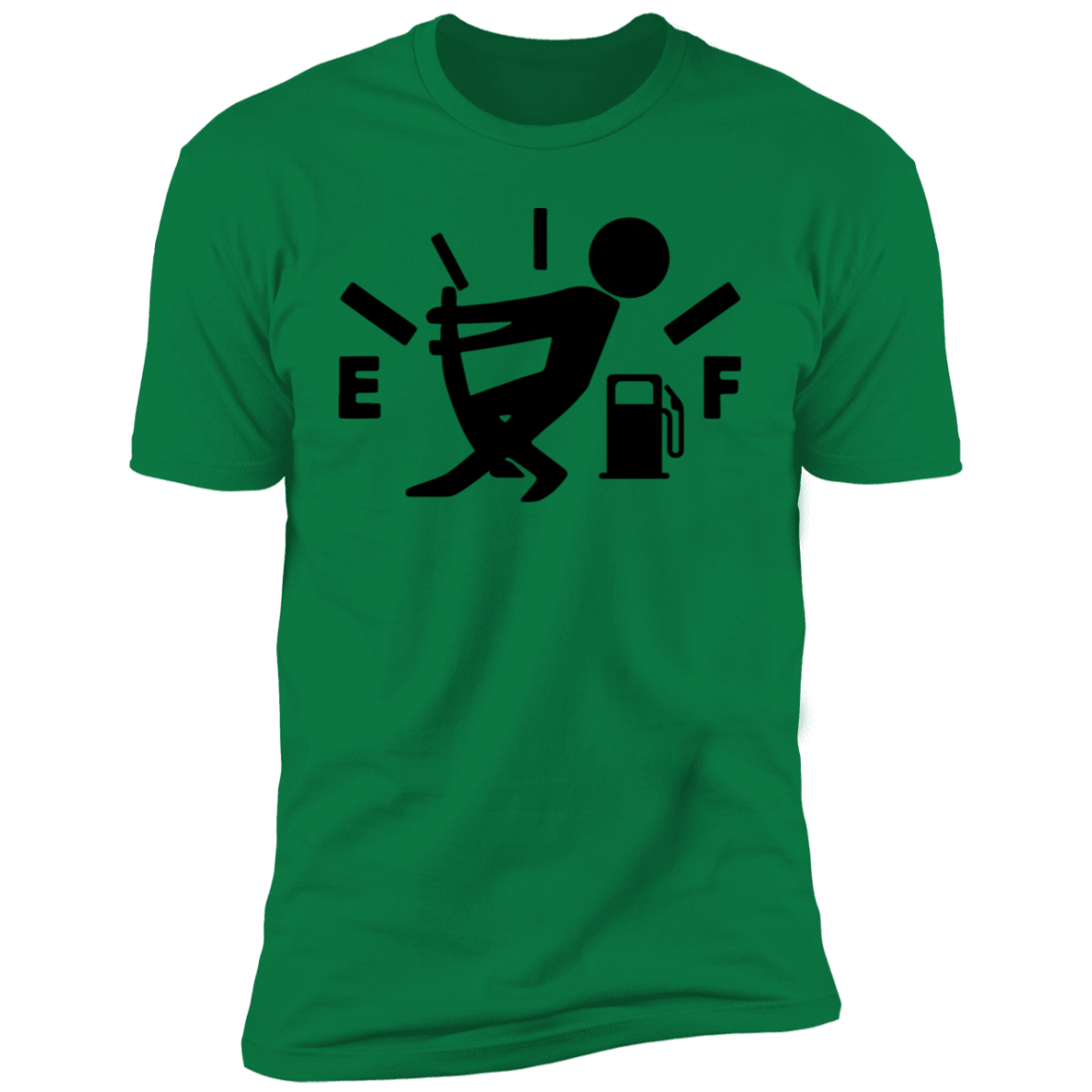 Empty Gas Tank Gauge T-shirt