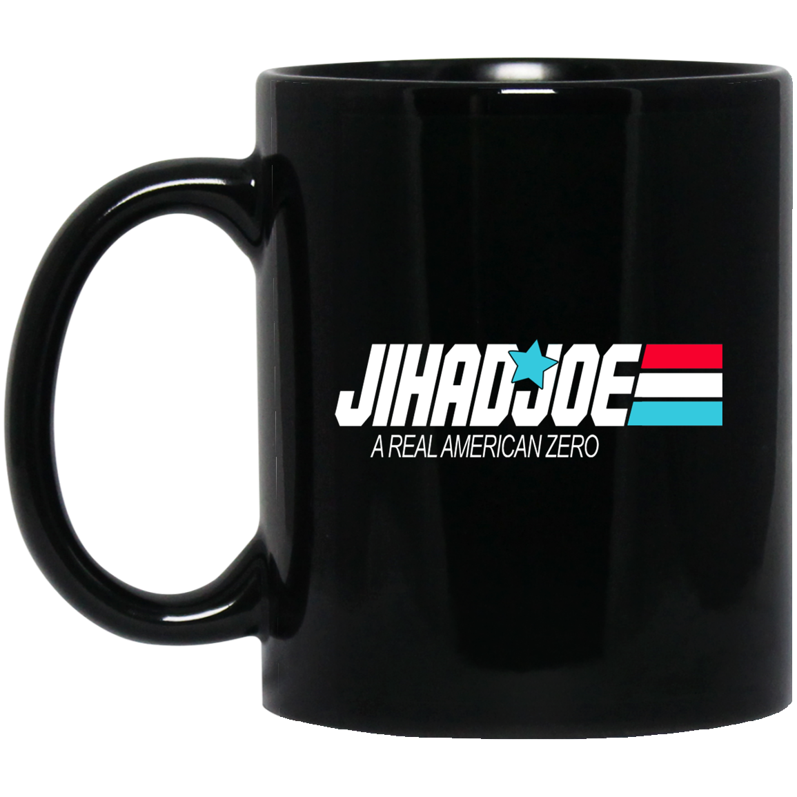 A True American Zero 11 oz. Black Mug