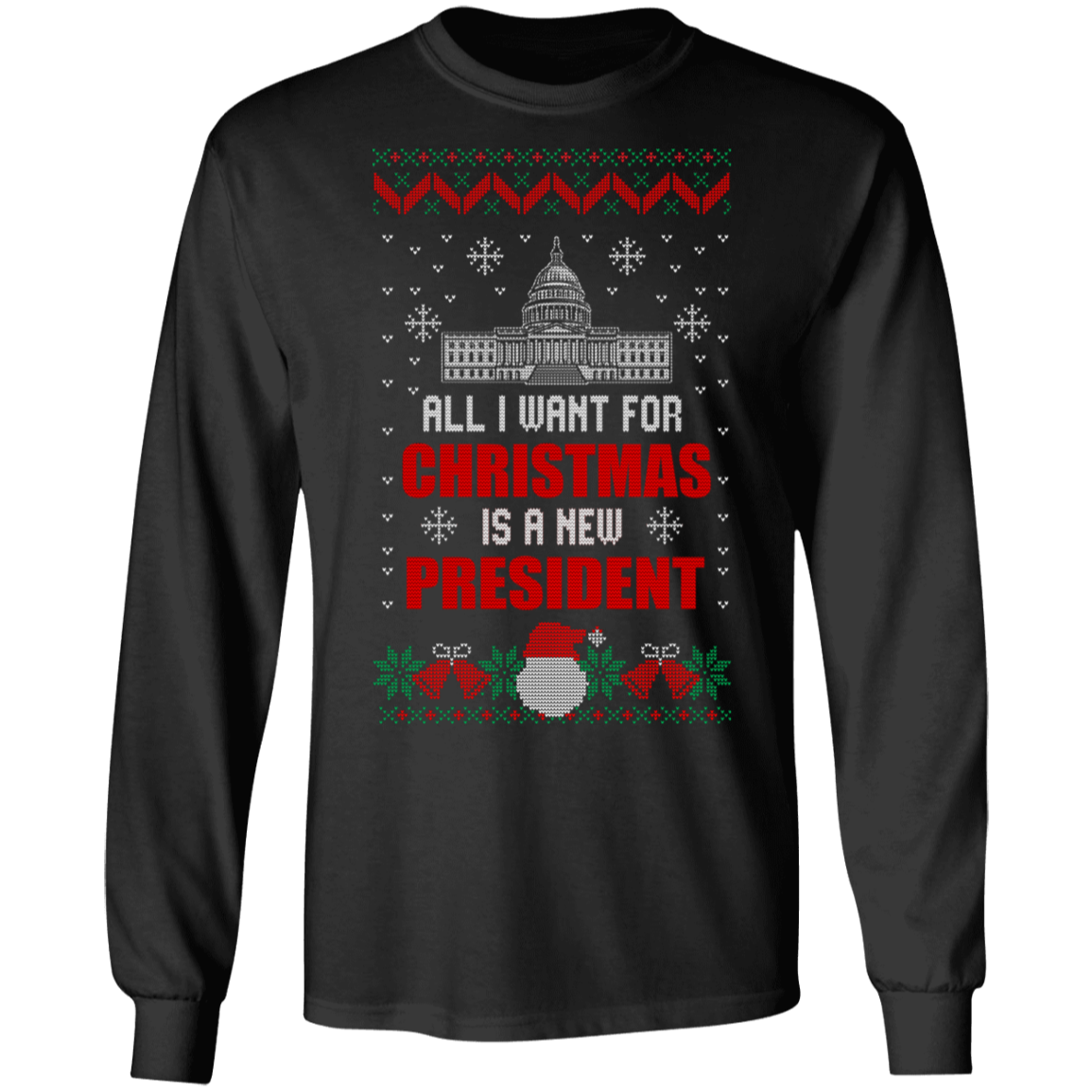 All I Want For Christmas Ugly Sweater 1