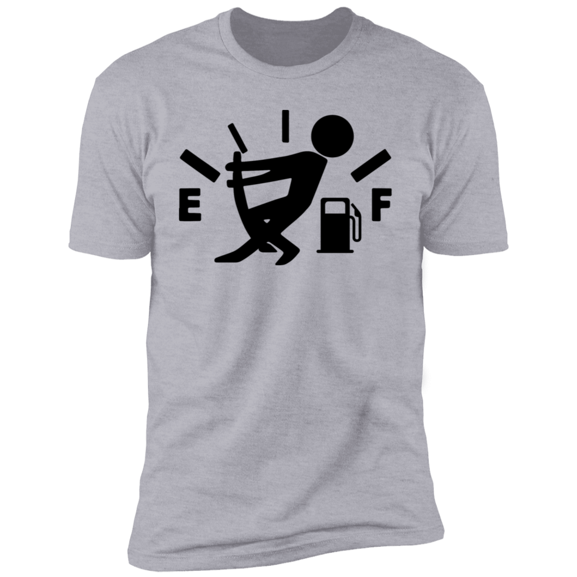 Empty Gas Tank Gauge T-shirt