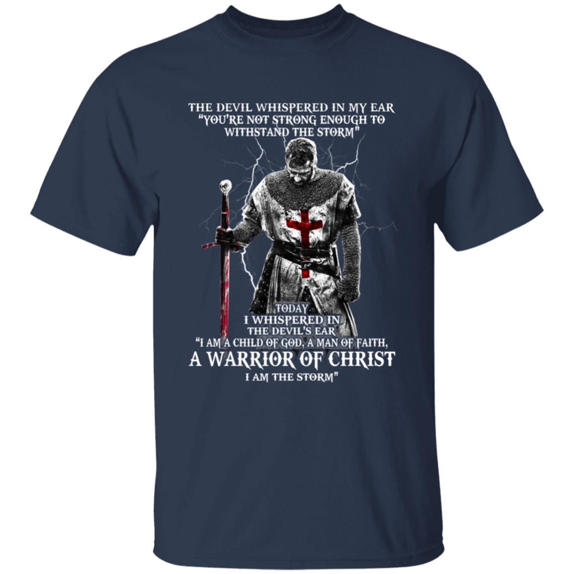 Child of God, Warrior Of Christ Shirt