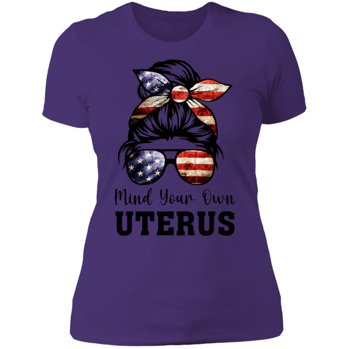 Mind Your Own Uterus Boyfriend T-Shirt