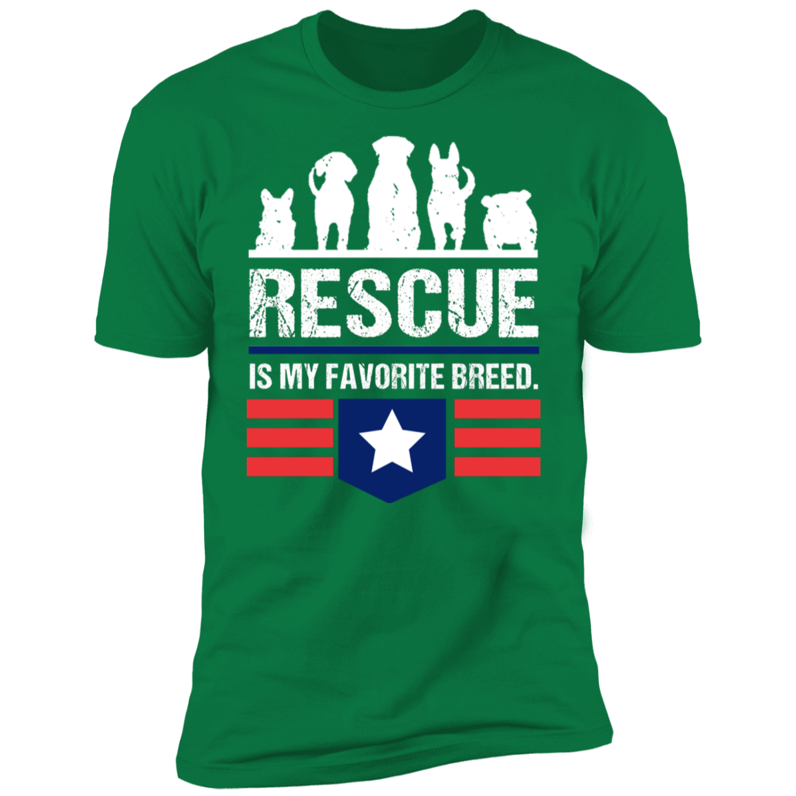 Rescue Is My Favorite Breed T-Shirt
