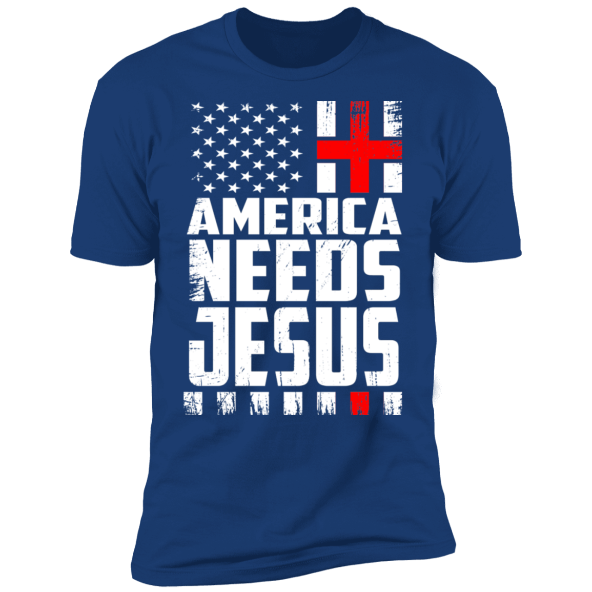 America Needs Jesus T-shirt