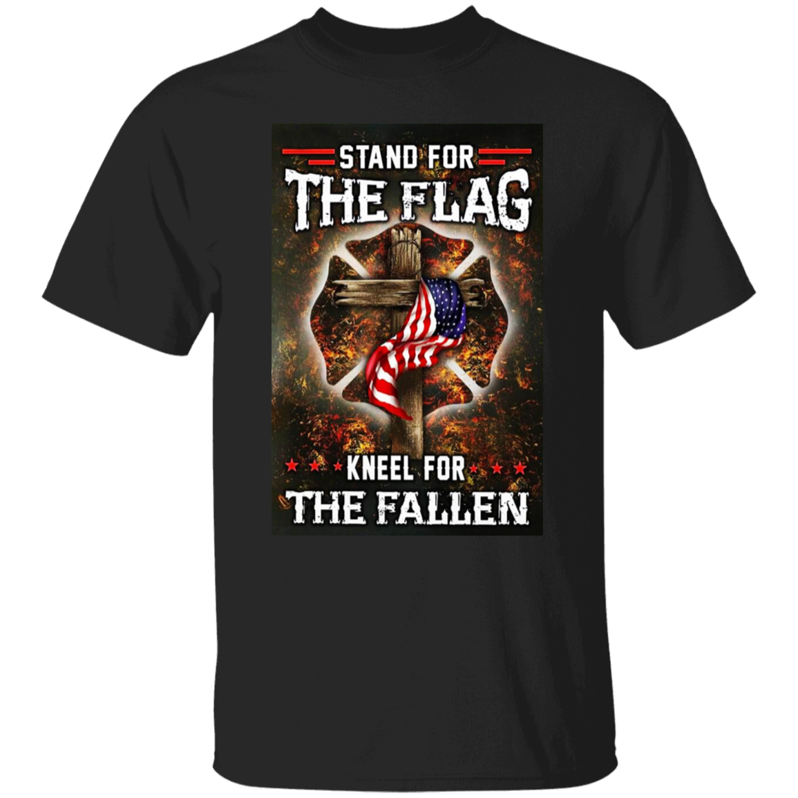 Stand for the Flag Kneel for the Fallen Apparel