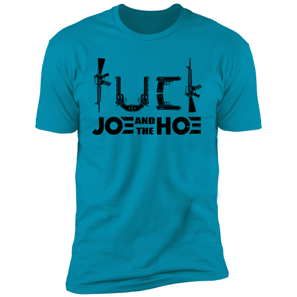 FCK Joe And The Hoe Black Print T-Shirt