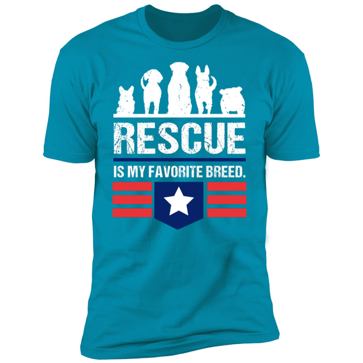 Rescue Is My Favorite Breed T-Shirt