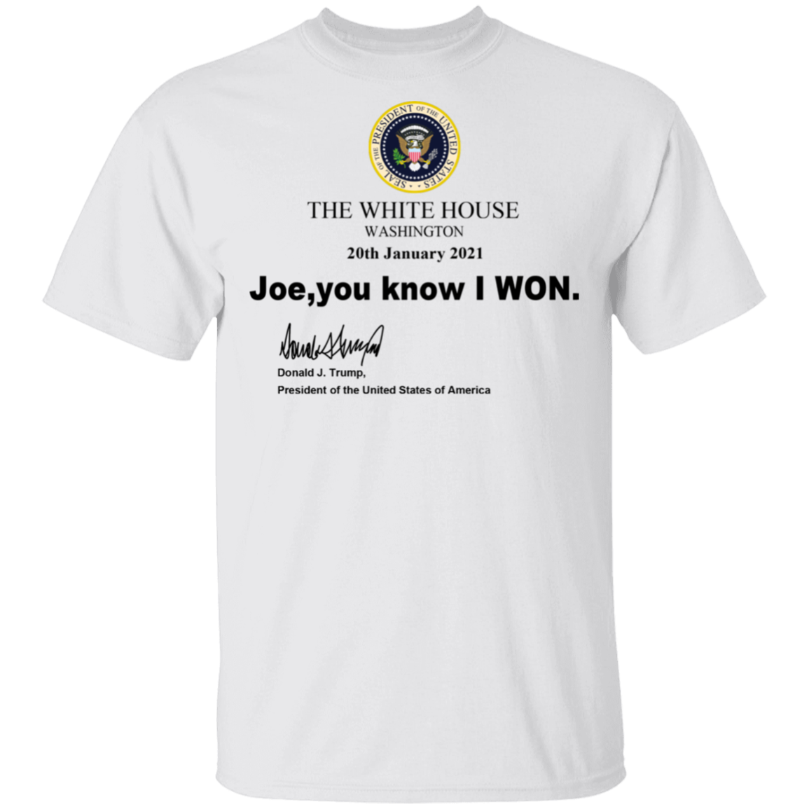 You Know I WON Apparel