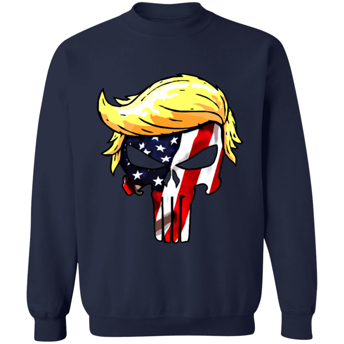 Trump Punisher American Flag