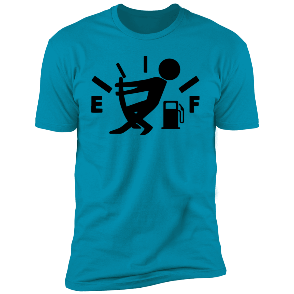 Empty Gas Tank Gauge T-shirt