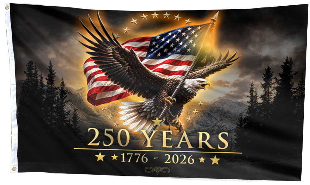 America’s Legacy Eagle USA Flag