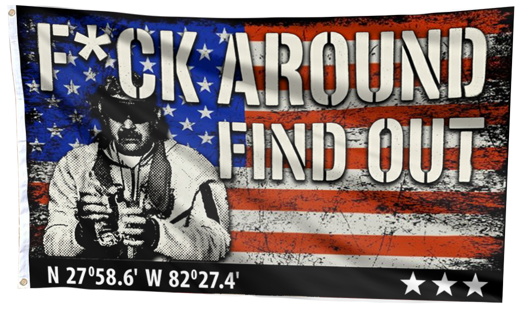 FAFO Law & Order USA Flag