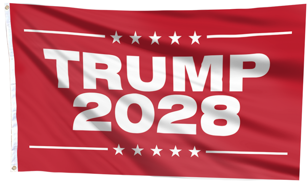 Trump 2028 Red Flag
