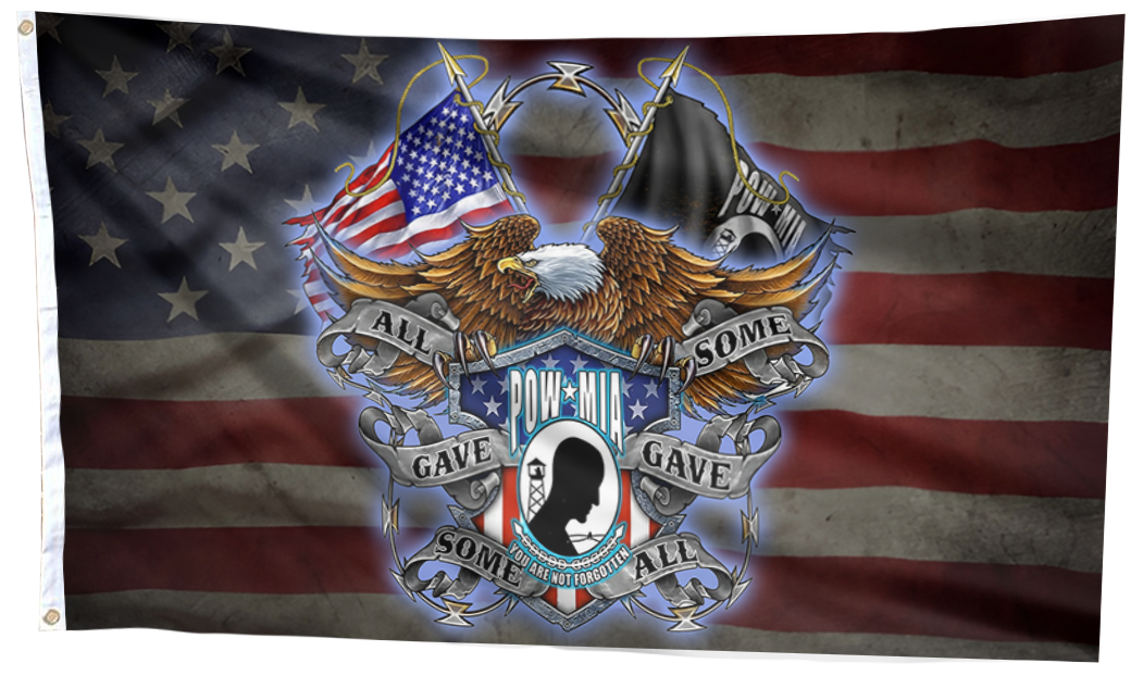Never Forgotten: POW/MIA American Honor Flag