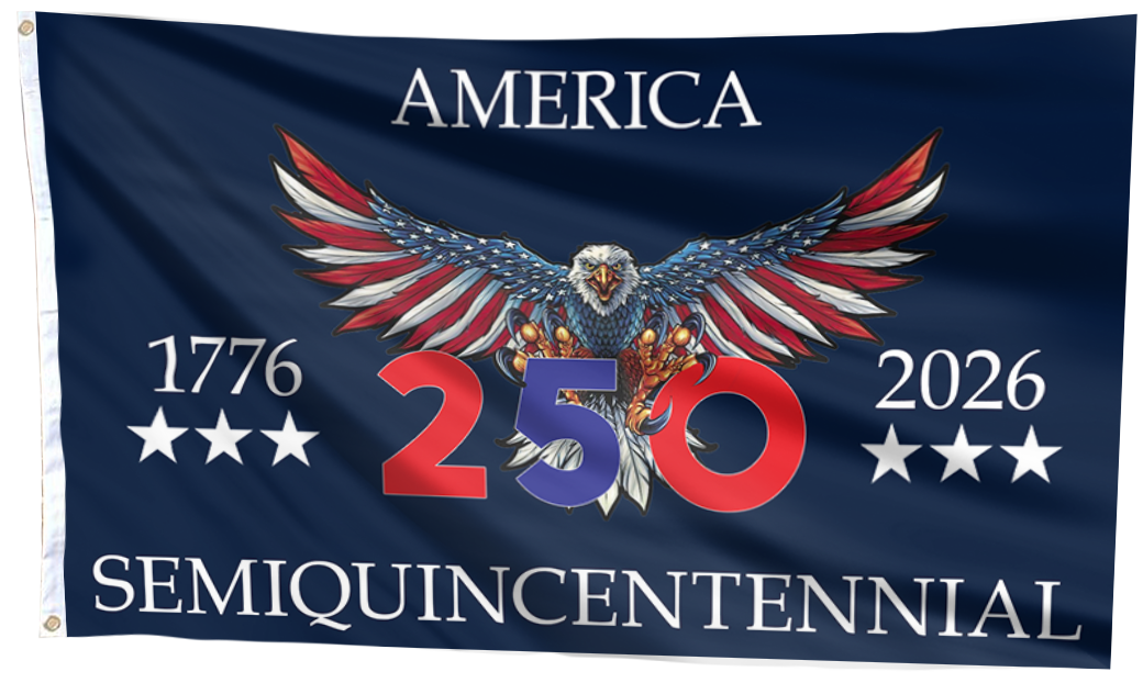 America Semiquincentennial Eagle Flag