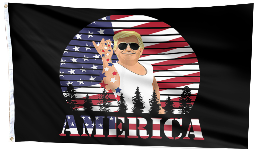 Trump Bae Flag