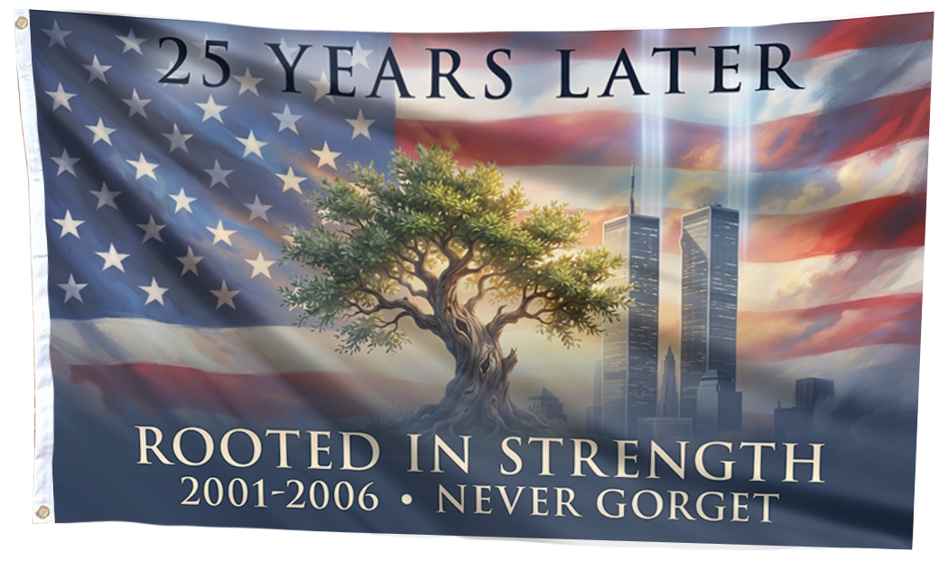 25 Years Later - Rooted in Strength Flag