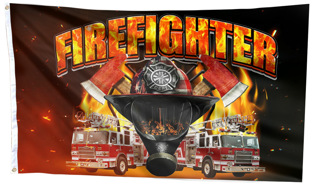 Firefighter Pride Flag