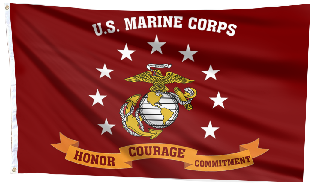 Guardians of Freedom – U.S. Marines Flag