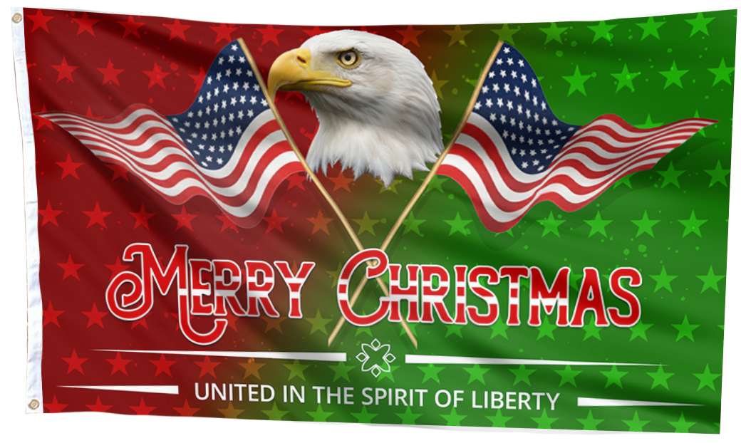 Patriotic Holiday Flag