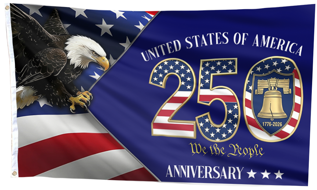 USA 250 We The People Anniversary Flag