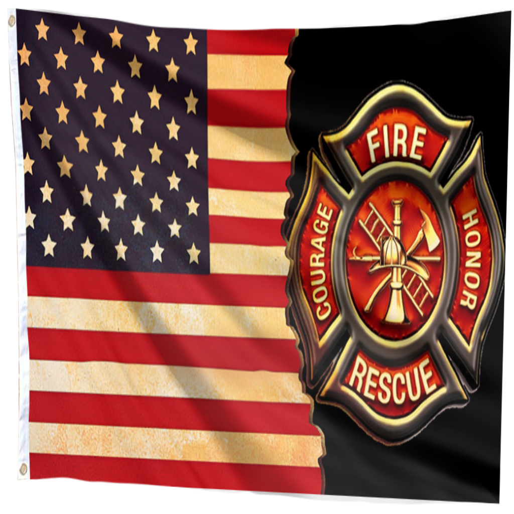 Fire Rescue Honor Flag
