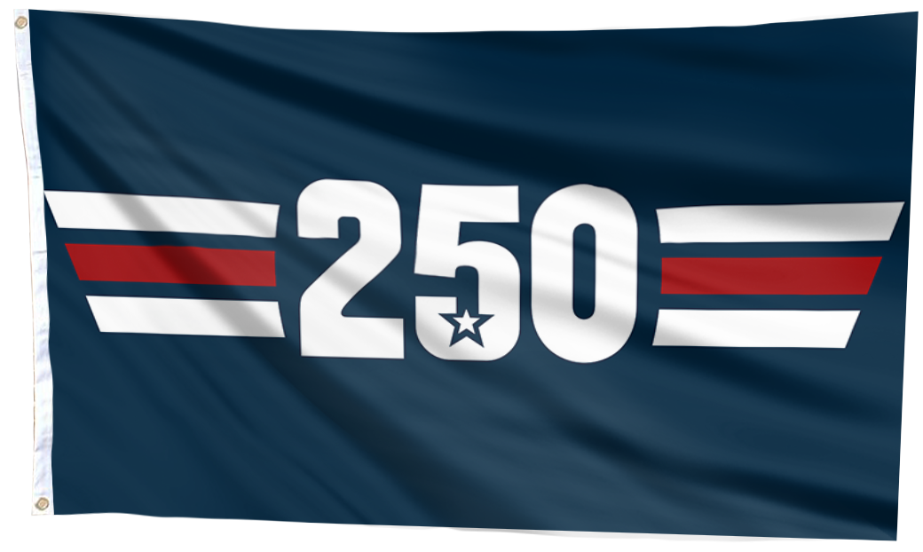 USA 250 Patriotic Flag