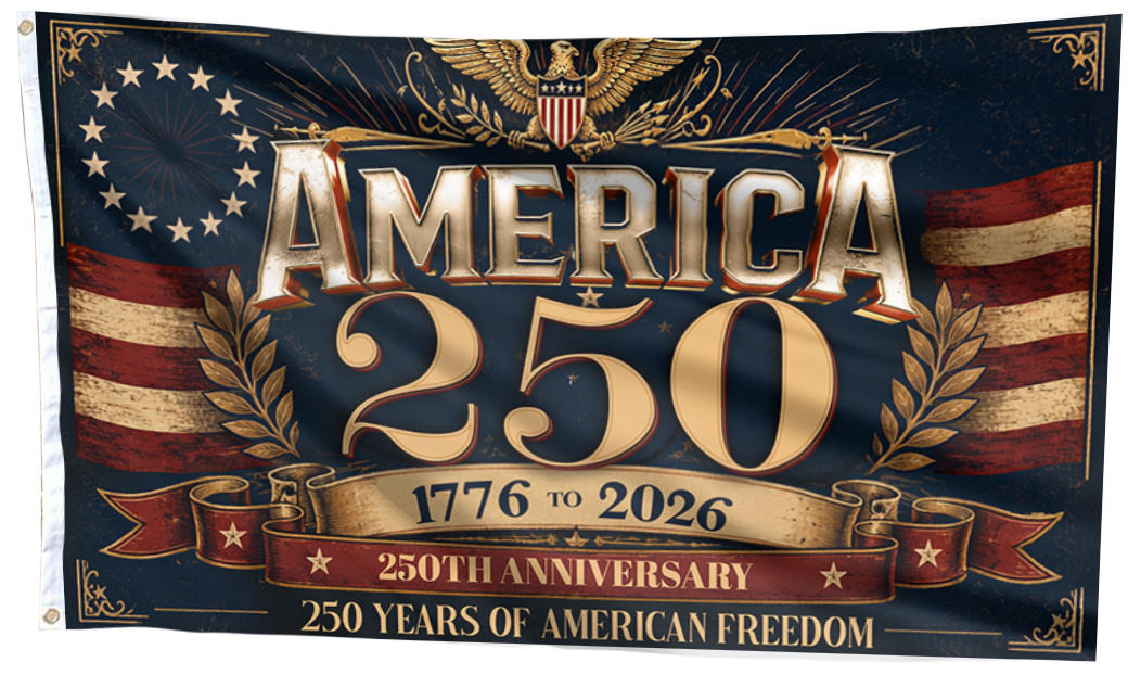 250 Years America Strong Flag
