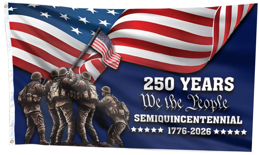 250 Years of Unity - We The People Flag