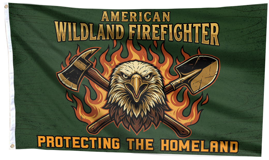 American Wildland Firefighter Flag