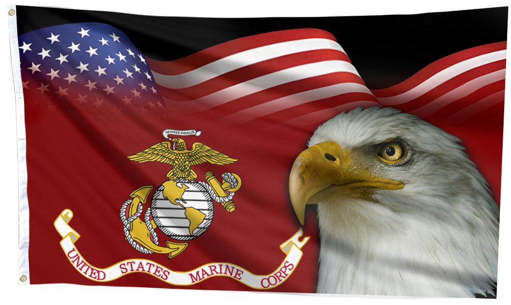 American–USMC Eagle Honor Flag