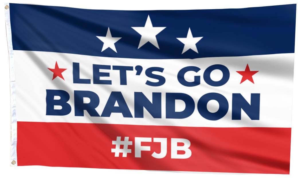 Let's Go Brandon FJB Hashtag Flag