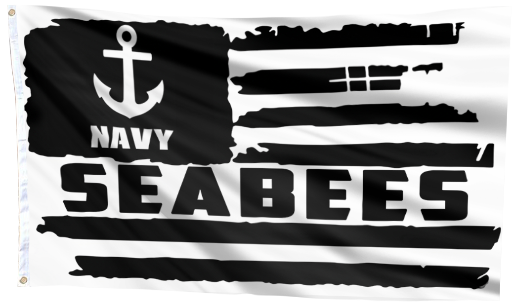 Navy Seabees Flag