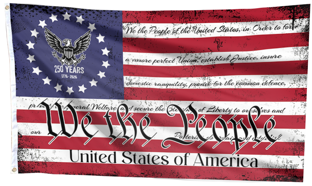 America at 250: We the People Flag