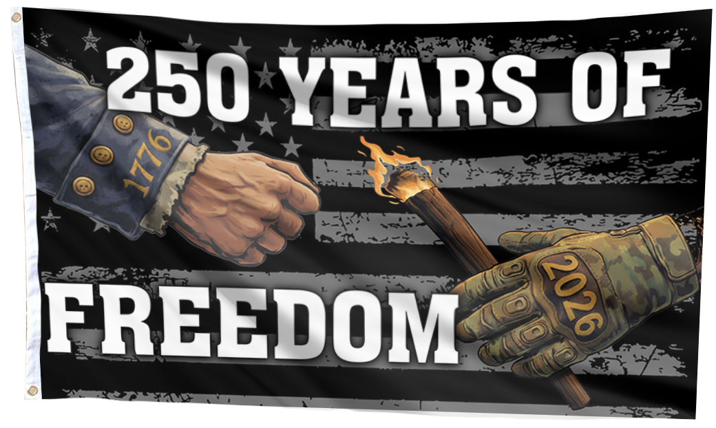 250 Years Of Freedom Flag