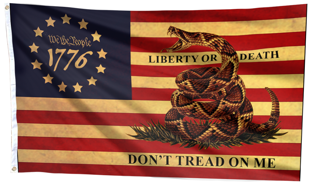 Liberty Or Death - DTOM Flag