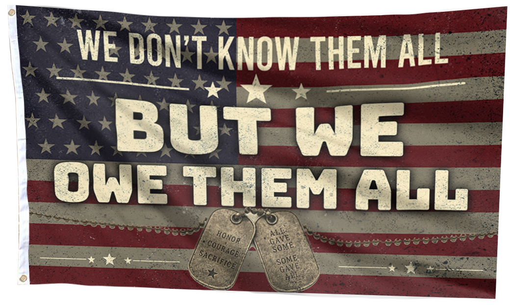 We Don't Know Them Old USA Flag