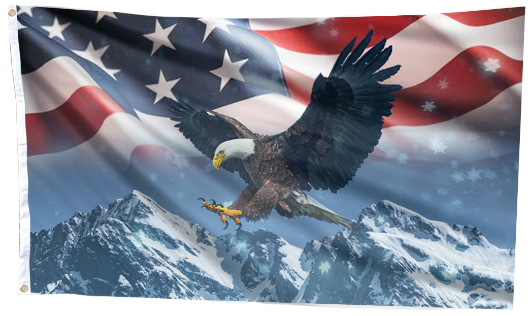 American Light Sky Flag