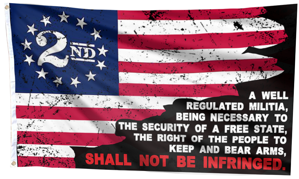 To Keep and Bear Arms - 2nd Amendment Flag