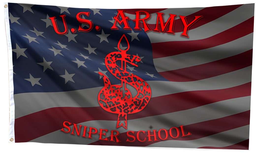 U.S. Army Sniper School Flag