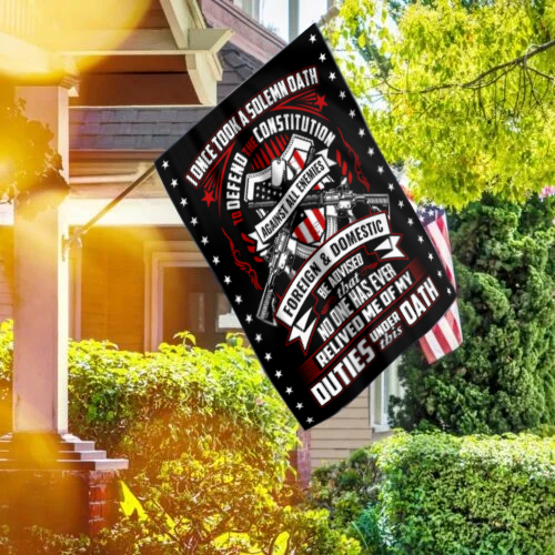 Duties Under This Oath House Flag