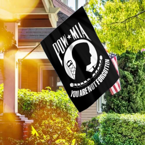 POW MIA - You Are Not Forgotten House Flag