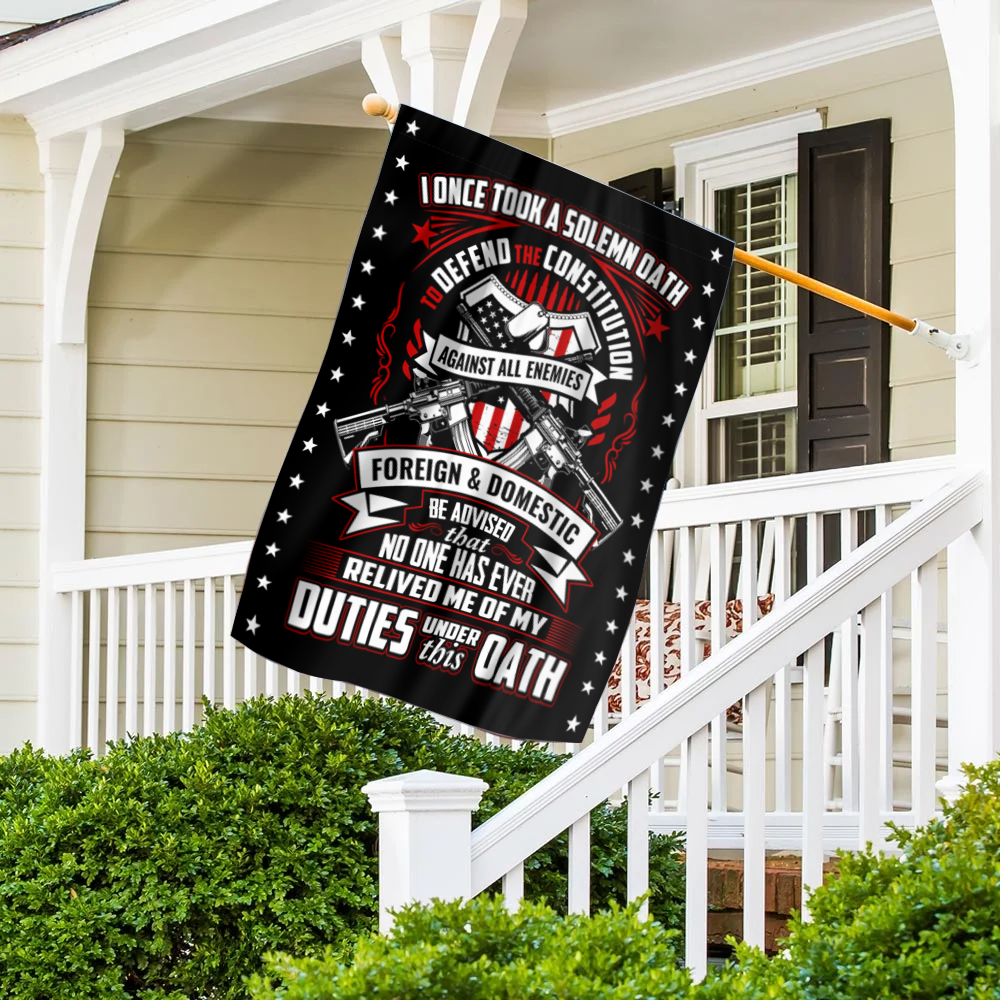 Duties Under This Oath House Flag