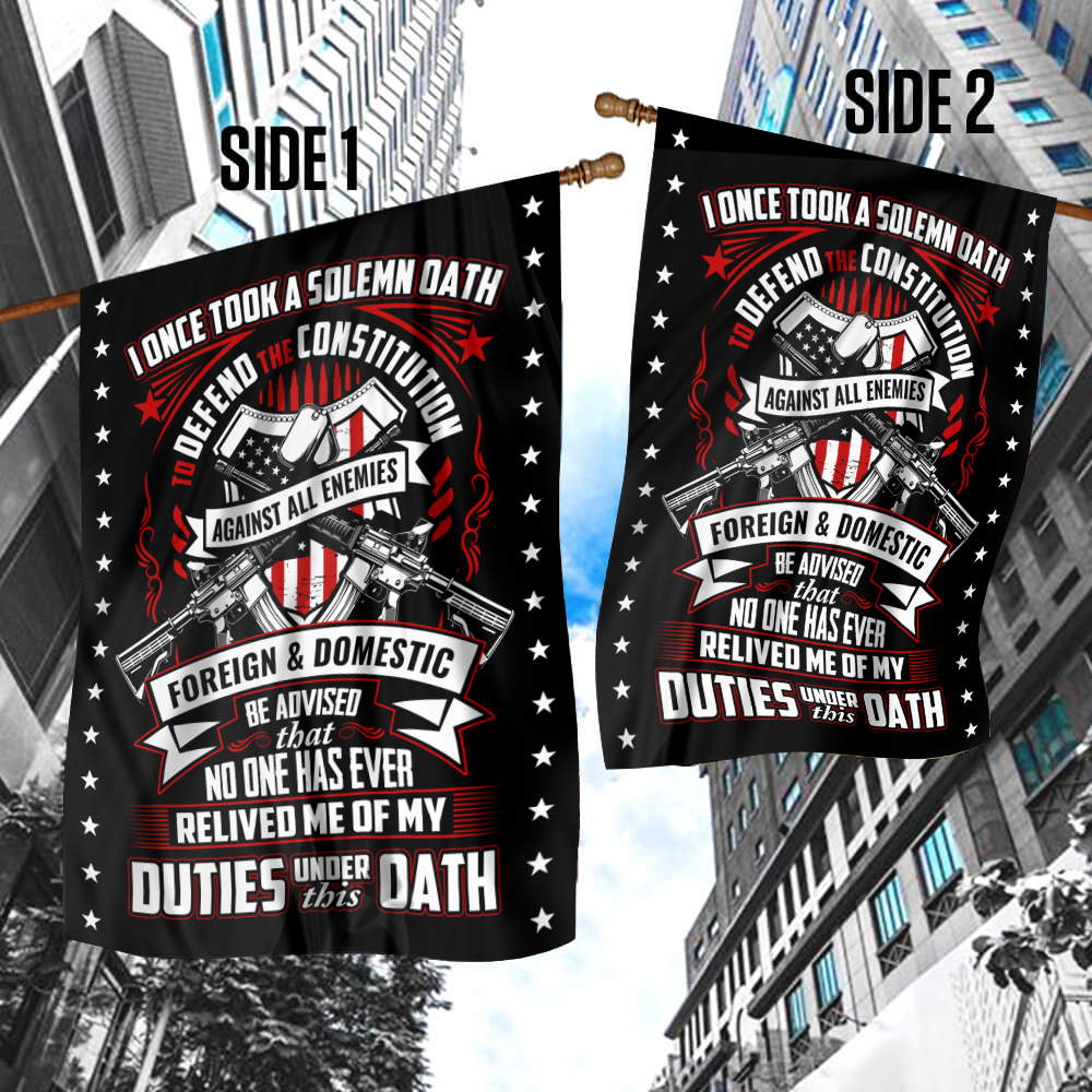 Duties Under This Oath House Flag
