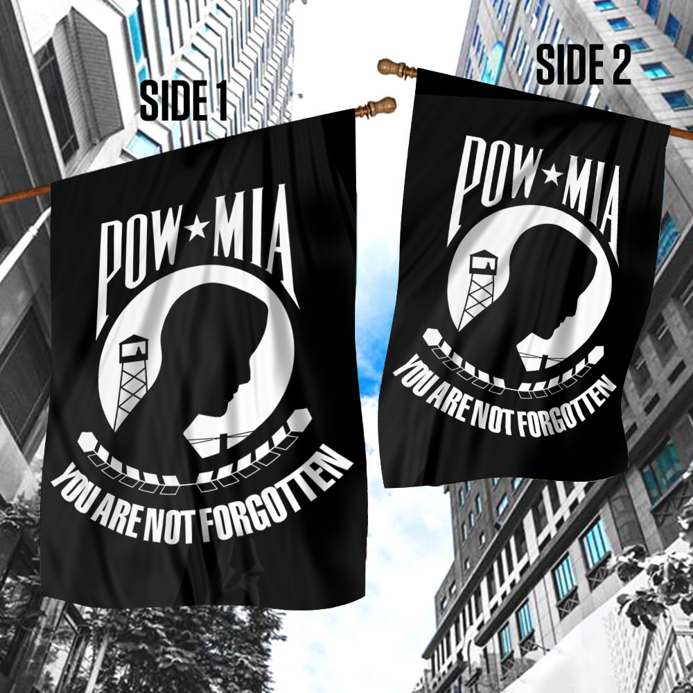 POW MIA - You Are Not Forgotten House Flag